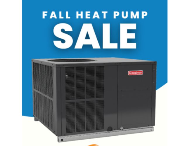 Have Us Install a Brand-New Goodman Heat Pump!
